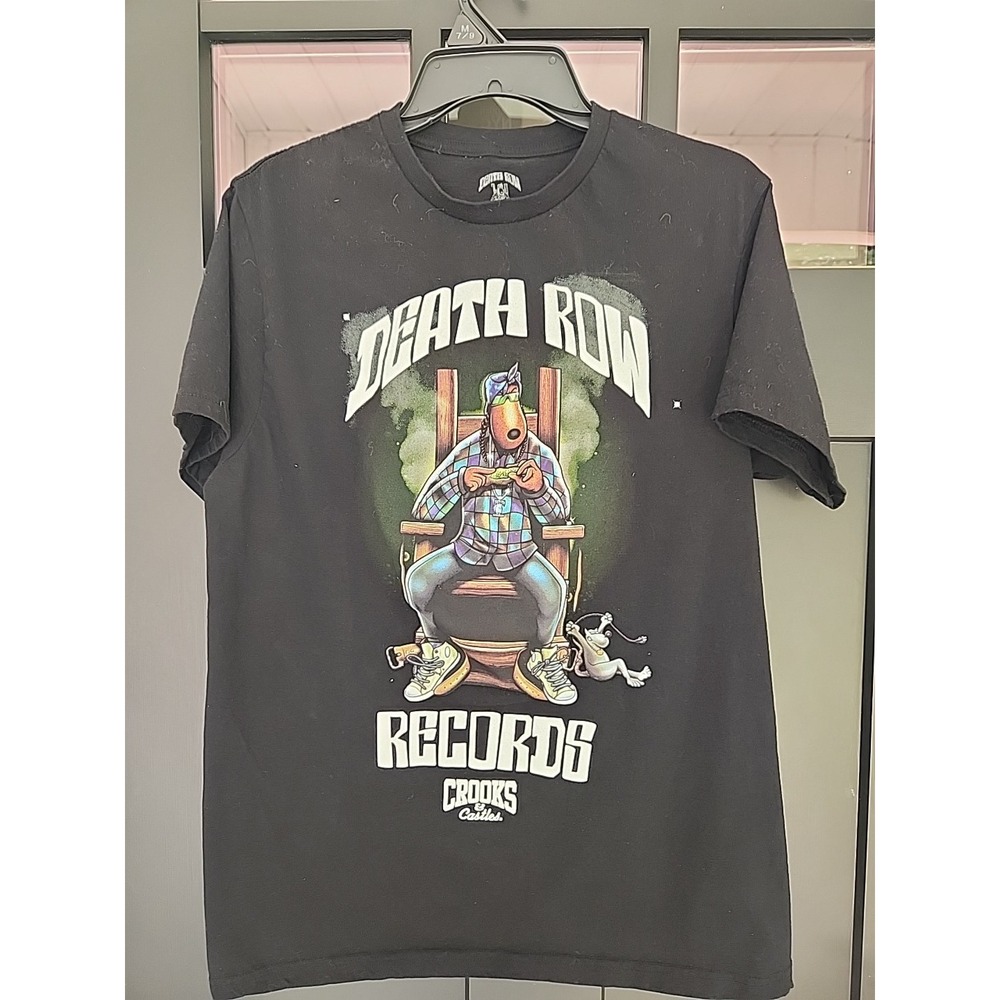 Crooks & Castles Death Row Records x Snoop Dogg T-Shirt Size‎ Medium